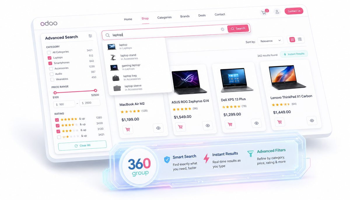 Website Advance Search
