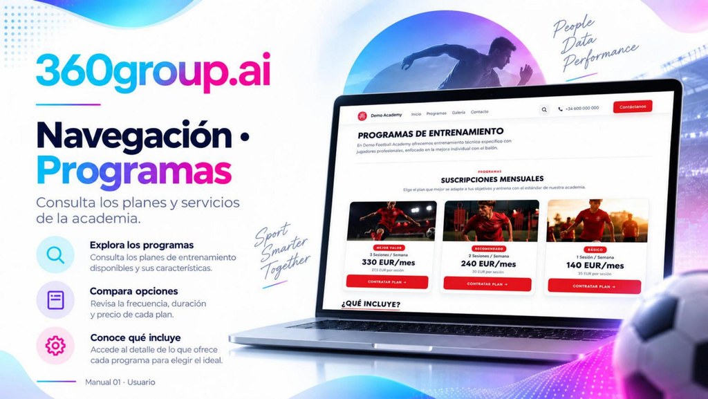 Programas y navegación